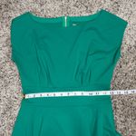 Kate Spade Fiorella Colorblock Ponte Mini Dress Green Navy Blue Extra Small XS Photo 8