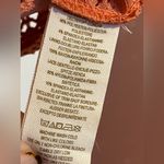 Free People #157  TERRACOTTA ROSE EYELET & LACE BUTTON UP TOP SIZE XS Photo 3