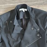 Elizabeth and James  Women's Black Asymmetrical Jacket Photo 4