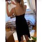 City Triangles Asymmetrical High/Low Black Semi Formal Dress Photo 1