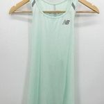 New Balance Seasonless Tank Womens Large Mint Green Racerback Shirt NWT Photo 0