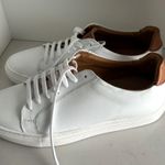 Bruno Magli Magnifico Low Top Sneaker White Size 9.5 Photo 2