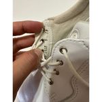 Ecco Soft Women's Leather Lace Up Walking Shoes Beige Size 41 Photo 8