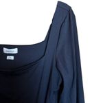 Aritzia Babaton Bodysuit Womens 2XL Black Snap Button Thong One Piece Photo 2