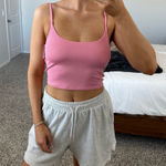 Old Navy  ribbed bra tank pink Photo 0