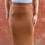 Taupe Beige Long Bodycon Pencil Skirt Size undefined Photo 0