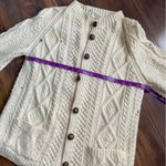 Glenairn Hand Knitted in Donegal Highlands Cardigan Chunky Wool Sweater Size undefined Photo 15