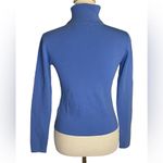 Joseph  A. Periwinkle Blue Viscose Turtleneck Photo 1