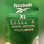 Reebok  Green and Blue Patterned Leggings Photo 3