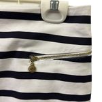 Anne Klein Cotton Blend Pencil Skirt Black White Striped Zip Pockets Womens 6 Photo 7