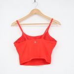 Athletic Works Activewear Coral Red Cropped Tank Top Athletic Workout Yoga Camisole Photo 2
