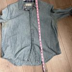 Madewell Lightweight Denim Chambray Button Down shirt long sleeve Photo 5