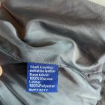 Apt. 9  lined faux leather Moto style jacket size L Photo 7