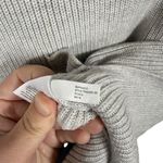 Athleta  Women’s Rest Day Silk Blend Knit Hoodie in Dove Grey Size XS Photo 8