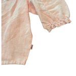 Wrangler Puff Sleeve Shirt Rose Size Small NWT Photo 3