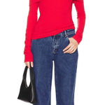 We The Free Red Off the Shoulder Cotton Tunic Sz XL NWT Photo 0