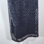 City Chic  Long Sleeve Black Sequin Sheath Dress Size XL NWT Sequin Formal Dress Photo 5