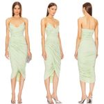 Michael Costello  x REVOLVE Elyse Midi Dress in Mint Photo 1