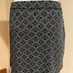 Jones New York Signature Black And White Geometric Min Skort With Pockets SZ XXL Photo 4