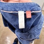 Pilcro Anthro  Long Sleeve Corduroy Denim Color Blue Tiered Dress XS-MED, NO BELT Photo 5