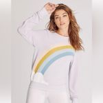 Wildfox  🌈 Muse Rainbow Graphic Jumper Sweatshirt MEDIUM Photo 4