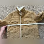 Levi's Levi’s Women’s Corduroy Sherpa Lined Snap Tan Jacket Size S Photo 9