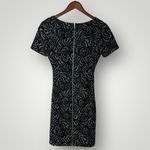 Reiss  Janella Black‎ Lace Sheath Dress Short Sleeve Size 4 Photo 5