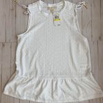 Michael Kors Eyelet Peplum Sz M NWT Photo 0