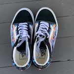 Vans  Electric Flame Suede Low Tops Size 7.5 Photo 2