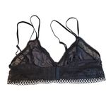 Victoria's Secret Victoria’s Secret Dot Mesh & Lace Scoop‎ Bralette Black Festival Witchy Size XS Photo 2