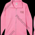 PINK - Victoria's Secret Victoria’s Secret PINK full zip sweatshirt Color Pink, Size XS, NWT Photo 0