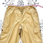 Avec Les Filles  Tan Drawcord Cargo Jogger Pants Small NWT Photo 6