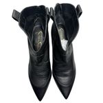 Jessica Simpson  Women’s 9.5 Black Nelda Western Cowboy Stitched Pull On Boots Photo 3