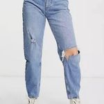 Abercrombie & Fitch  Curve Love 80s Mom High Rise Distressed Jeans Size 4Short/27 Photo 6