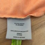 MPG Orange Geometric Women's Athletic TankTop with Built in Sports Bra Medium Photo 10