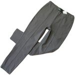 Eileen Fisher NWT Washable Stretch Crepe Smoke Pintuck Pull-on Ankle Pants PS Photo 0