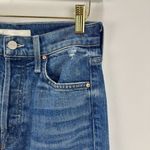Mother Superior The Tomcat Jeans Blue Playing with Scissors Ankle Straight US 25 Photo 7