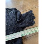 Laurence Kazar Womens Beaded Top Size Large Silk Party Formal Classic Embellish Photo 5