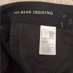American Eagle 🆕  Leather Coated Black Jegging, Size 2 Regular Hi-Rise Photo 5