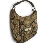 Coach  Kristin python-embossed leather hobo handbag Photo 1