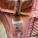 Wall Flower  Tie Front Top Pink Women Size XL Photo 2