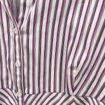 Lane Bryant Lane‎ Bryant Womens Button Down Shirt Size 18 Or 20 Striped Business Office Work Photo 4