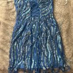 periwinkle blur jelly moon dress Blue Photo 3