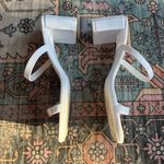 Jeffrey Campbell Women’s Jamm-3 Jelly Slide Sandal in White size 7 Chunky Heel Photo 3