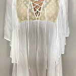 l*space New. L* white and cream lace coverup. S/XS. Retails $149 Photo 0