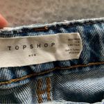 Topshop Distressed Blue Women's Jeans Photo 1