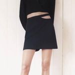 ZARA Cut Out Mini Skirt Photo 0