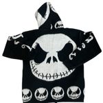 Yachai Small Unisex Skellington Handmade By Kichwa Tribe Wool blend Hooded Photo 0