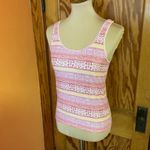 Lucky Brand  Feminine Striped Tank Top Photo 9