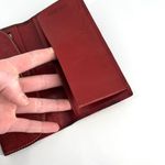 Dooney & Bourke Vintage Leather Wallet 70s 80s folding tru-fold key holder brown Photo 5